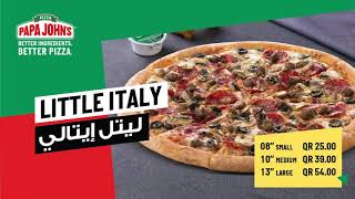 Papa John's Pizza Menu
