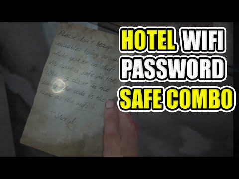 How to Open Hotel Safe with Wifi Password - The Last of Us Part II