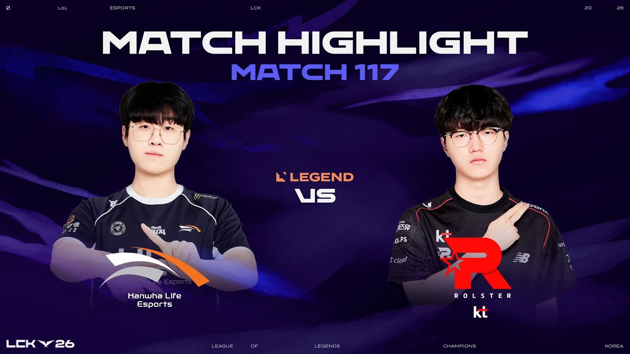 HLE vs KT | 매치 117 하이라이트 | 2026 LCK