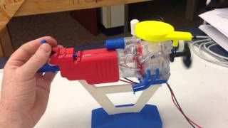 3D Printed Reverse Engineered Rotary Motor