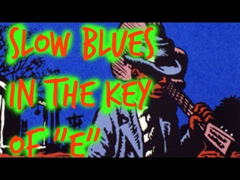 Slow Acoustic Blues in "E" 9 minute guide (Beginners Welcome)