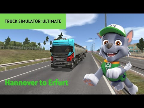 🚛 Hannover to Erfurt Germany 🇩🇪 with Scania R420 | Truck Simulator: Ultimate Gameplay