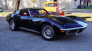 1970 Chevrolet Corvette C3 LS Crate Engine Swap | Restomod | Custom Interior