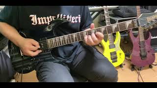 IMPELLITTERI Hungry Days guitar cover 弾いてみた