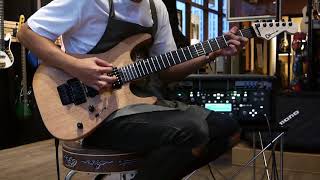 Video thumbnail for Quick Look Charvel Pro-Mod DK24 HH FR E Okoume, Ebony Fingerboard, Natural by Strings Shop
