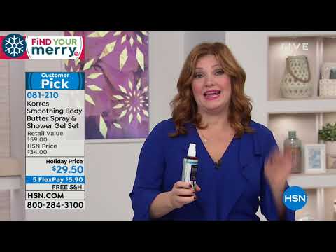 HSN | Beauty Gifts featuring KORRES 12.18.2018 - 07 AM