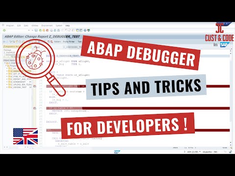 ABAP Debugger - Helpful Tips and Tricks for Developers english