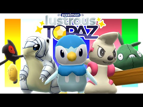 Pixelmon Lustrous Topaz - NEW BEGINNINGS! (Minecraft Pokemon Mod) Episode 1