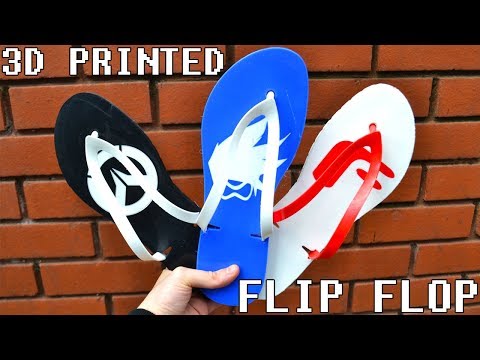 3D Printed Flip Flop