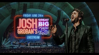 Josh Groban's Great Big Radio City Show livestream