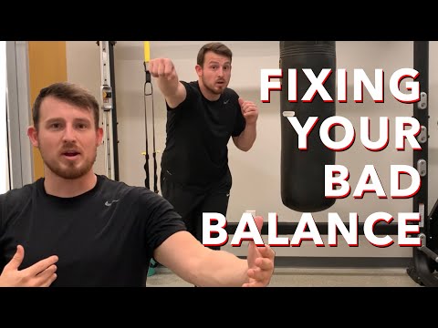 Common Jab Cross Mistake!! (Bad Balance with the 1, 2 Combo)