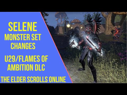 ESO Selene Monster Set Changes - Flames of Ambition DLC