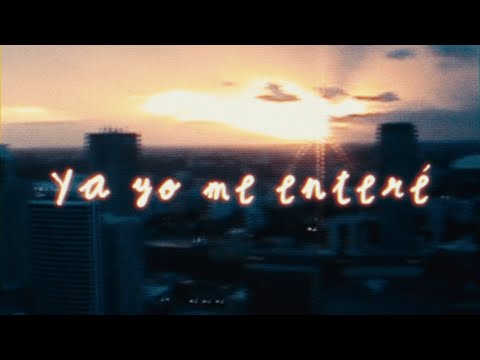 De La Rose - YA YO ME ENTERÉ (Visual Art)