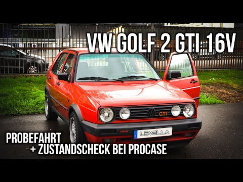 LEVELLA | VW Golf 2 GTI 16V | Probefahrt + Zustandscheck bei Procase