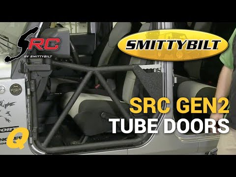 SmittyBilt SRC Gen 2 Tube Doors for Jeep Wrangler JK