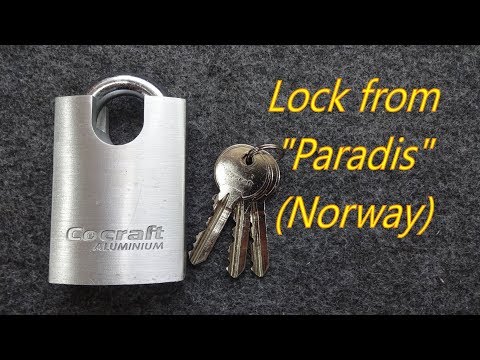 (1127) Scruffy's Cocraft Padlock