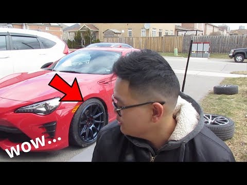 I messed up my NEW WHEELS on my 86..