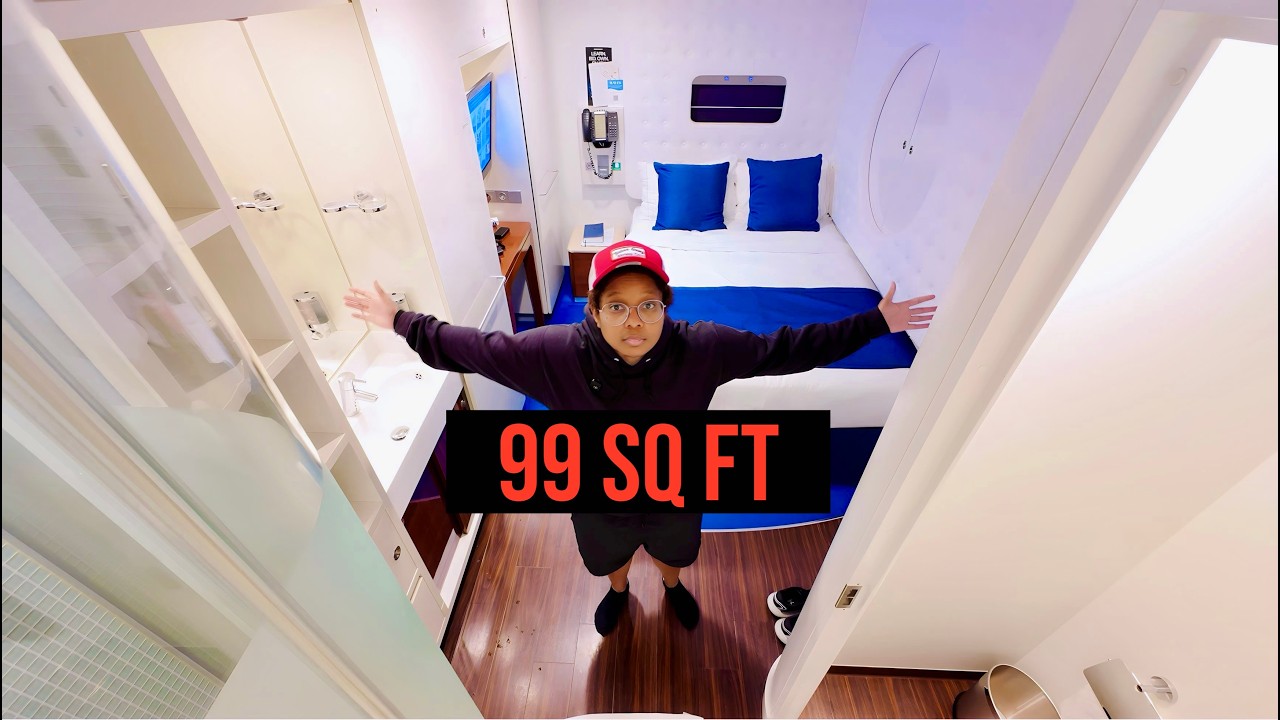 I Stepped Out of My Comfort Zone To Experience The World’s Smallest Cruise Cabin|1Guest Only