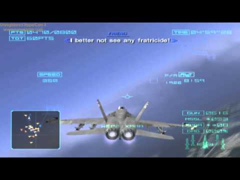 Ace Combat 4 Playthrough Mission 8 Shattered Skies