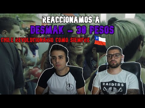 REACCIÓN A 30 PESOS - DESMAK | EL RAP CHILENO Y SU REVOLUCIÓN | CBADOS Rap