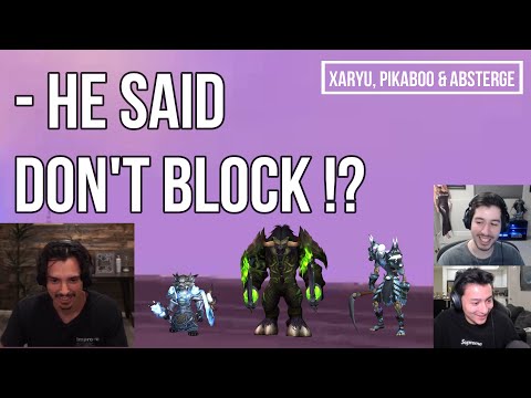 Xaryu Pikaboo and Absterge PLAY (troll) TOGETHER I WOW DRAGONFLIGHT