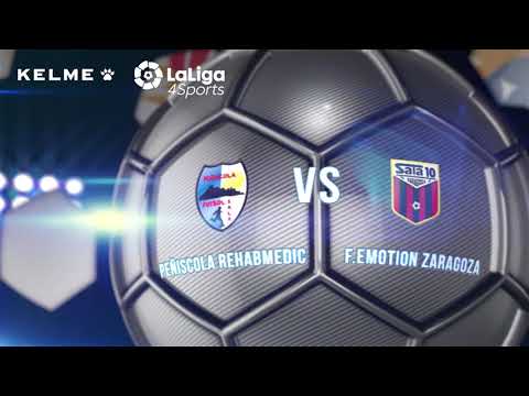 Gol Esteban (0-1) Peñíscola Rehab Medic - Fútbol Emotion Zaragoza. J8, 1Div. LNFS