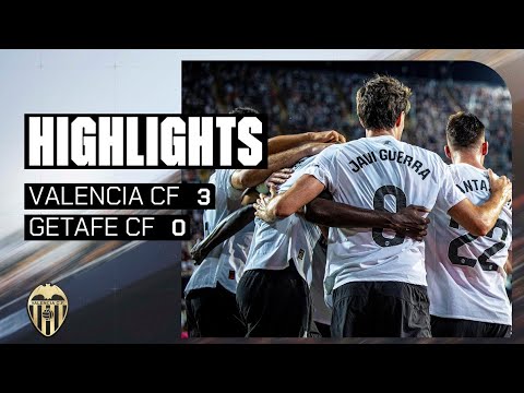 VALENCIA CF 3 - 0 GETAFE CF | MATCH HIGHLIGHTS - MATCHDAY 3 OF LALIGA EA SPORTS 2025-2026