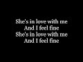 The Beatles - I Feel Fine ( lyrics )