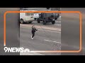 Viral video of woman running from hit & run crash leads to arrest