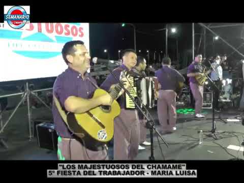 Los Majestuosos del chamamé en Aldea María Luisa, Entre Ríos 