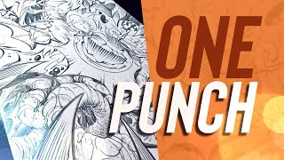 ONE PUNCH Wrap Up Pencil Drawing
