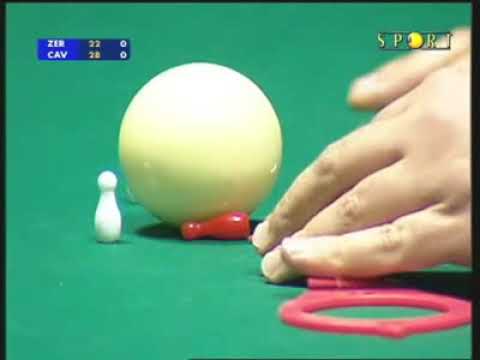 CAVAZZANA vs ZERO - SEMIFINALE 1°G.P  BILIARDO CITTA' DI SANREMO 2007