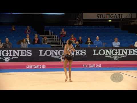 Shasangari Sivaneswary NAGARAJAN (MAS) 2015 Rhythmic Worlds Stuttgart - Qualifications Hoop
