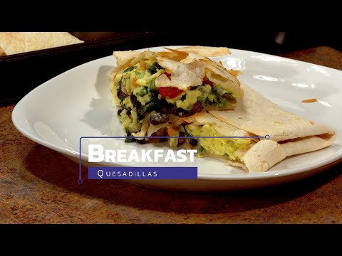 Cooking Healthy with Coastline Sheet Pan Breakfast Quesadillas