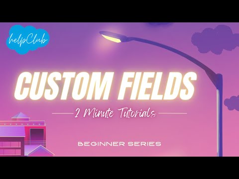 How to Create Custom Fields in Salesforce - 2 Minute Tutorial