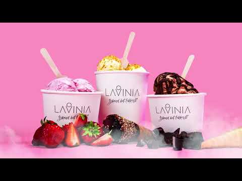 Quick commercial for ice cream parlor that also delivers their ice cream