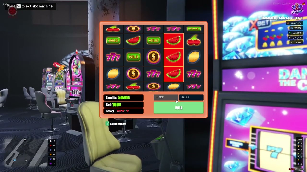 XeX Slots - ESX Slot Machines Reworked - FiveM Releases - Cfx.re Community