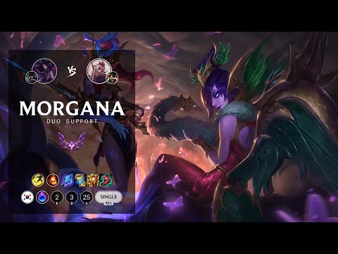 Morgana Support vs Rakan - KR Master Patch 12.6