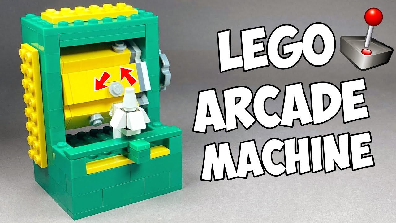 LEAKs レゴで組むアーケードゲーム HOW TO MAKE a LEGO ARCADE MACHINE