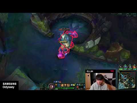 T1 ELLIM PLAYS JUNGLE SETT VS LEE SIN - KR GRANDMASTER PATCH 10.22