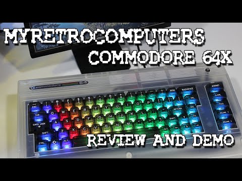 8-Bit Resurgence - C64x - RGB keyboard