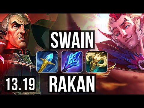 SWAIN & Sion vs RAKAN & Kai'Sa (SUP) | 12/1/17, Rank 4 Swain, 2.9M mastery | JP Grandmaster | 13.19