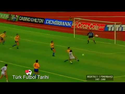 1987 1988 Beşiktaş Fenerbahçe NEFES KESEN BİR MAÇ 32.Hafta Maçı