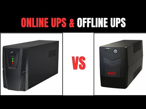 Unterschied zwischen Online-USV und Offline-USV!! Online-USV vs. Offline-USV