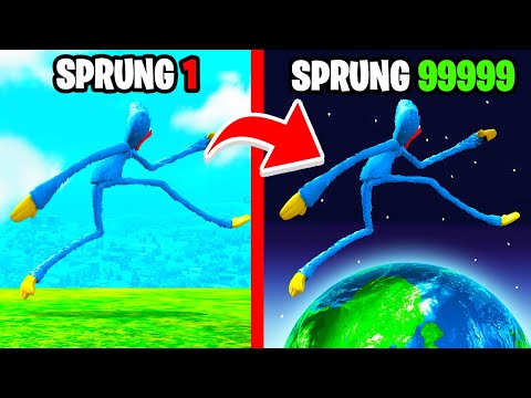 GTA 5 aber JEDER HUGGY WUGGY Sprung VERDOPPELT sich..