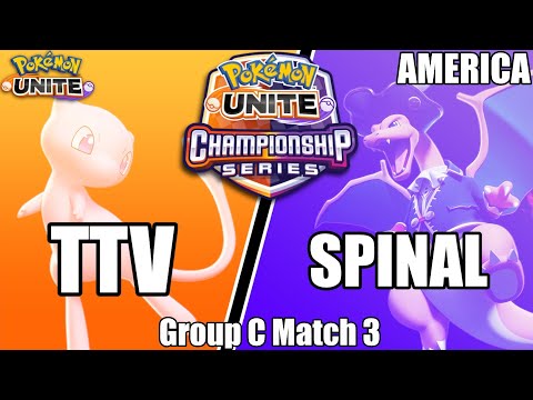 TTV vs Spinal - PUCS NA Championship Group C Match 3 | Pokemon Unite