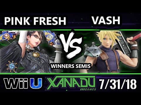 S@X 261 Smash 4 - VGBC | Pink Fresh (Bayonetta) Vs. Vash (Cloud, Ryu) - Wii U Winners Semis