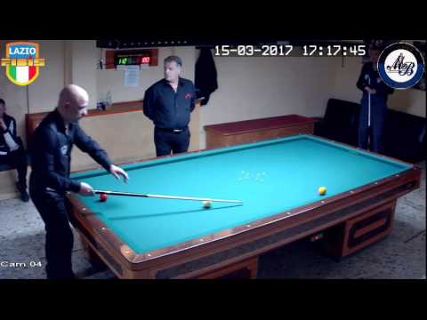 Cimarelli vs Russo - Gara Interregionale 1/2/3 Cat. CSB Martino's Billiards (LT) 14/18Mar2017