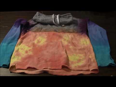 How to fix a shirt which was dyed in the wash by mistake... dye it on purpose!