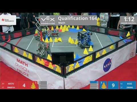 2018 VRC Math Q164 - 4057C 99691H vs 643Z 2900G - 12 to 72
